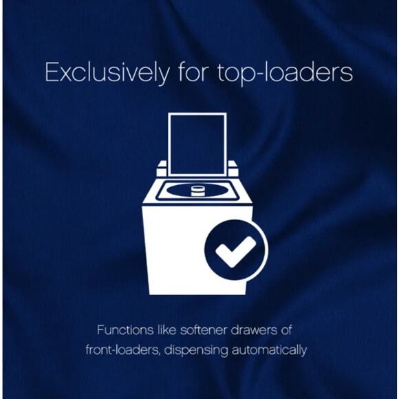 Ultra Downy Ball Fabric Softener Dispenser for Top Load Washer Laundry Accessory - Picture 6 of 6